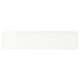 ASPUDDEN, white desk, rectangular, plastic edging.