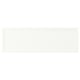ASPUDDEN table, white, rectangular, simple design, made of particleboard and fibreboard with plastic edging and foil.