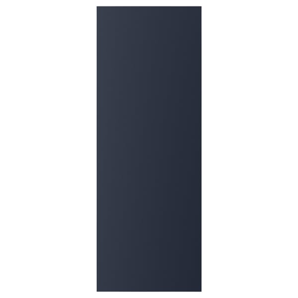 AXSTAD door in dark gray, rectangular shape, smooth surface, recycled materials.
