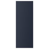 AXSTAD door in dark gray, rectangular shape, smooth surface, recycled materials.