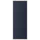 AXSTAD door in dark gray, rectangular shape, smooth surface, recycled materials.