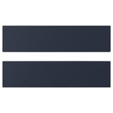 AXSTAD drawer fronts in blue, rectangle with smooth matte surface.