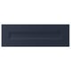 A navy blue AXSTAD kitchen cabinet door with a sleek, modern design and inset panel.