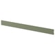 AXSTAD kitchen plinth, matte green, recycled plastic foil, rectangular shape.
