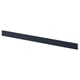 Option: AXSTAD: black fiberboard decorative trim.
