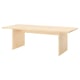 BERGSHYTTAN Table, tinted effect birch veneer, 240x93 cm