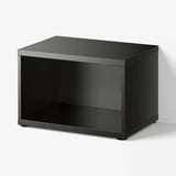 BESTÅ Frame, black-brown, 60x40x38 cm
