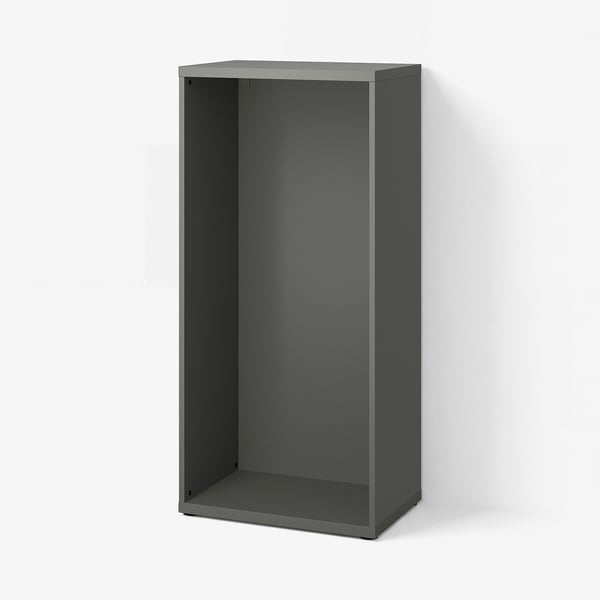 BESTÅ Frame, dark grey, 60x40x128 cm