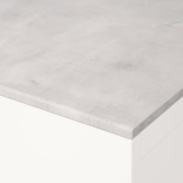 Close-up of a smooth, light grey top panel with subtle texture, showcasing a modern, clean surface.