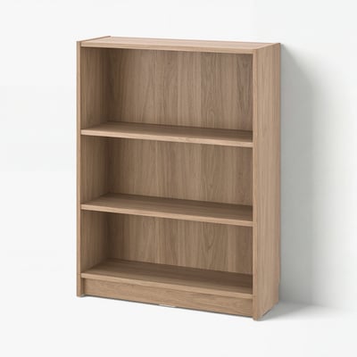 BILLY Bookcase, oak effect, 80x28x106 cm