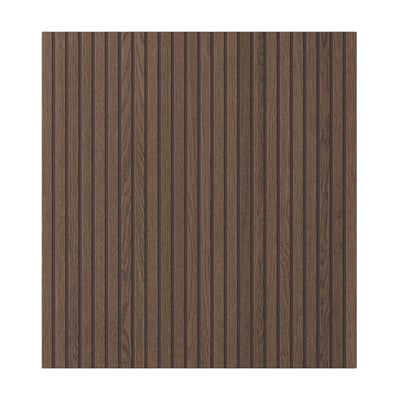 BJÖRKÖVIKEN: brown oak-veneer door with horizontal lines; shows natural wood grains.