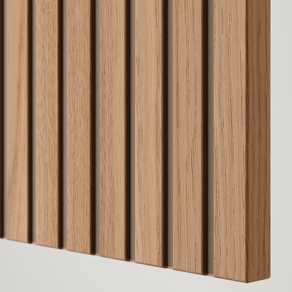 BJÖRKÖVIKEN Door, oak veneer, 60x64 cm