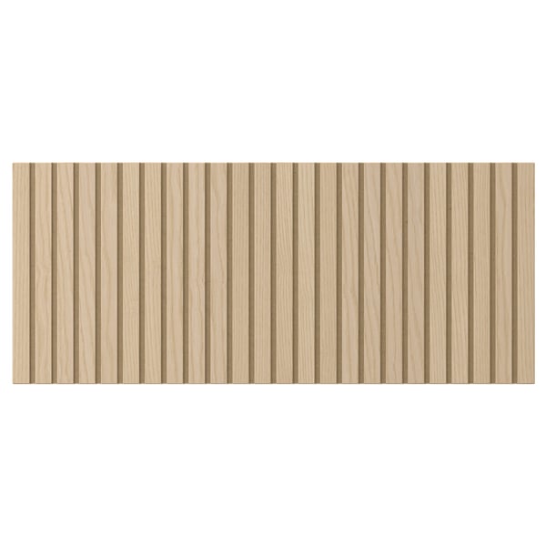BJÖRKÖVIKEN Drawer front, ash veneer, 60x26 cm