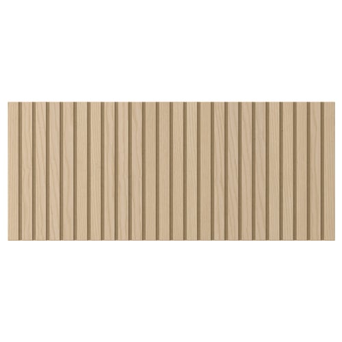BJÖRKÖVIKEN Drawer front, ash veneer, 60x26 cm