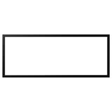 Black bjorksta picture frame - aluminum, rectangular, sleek design.