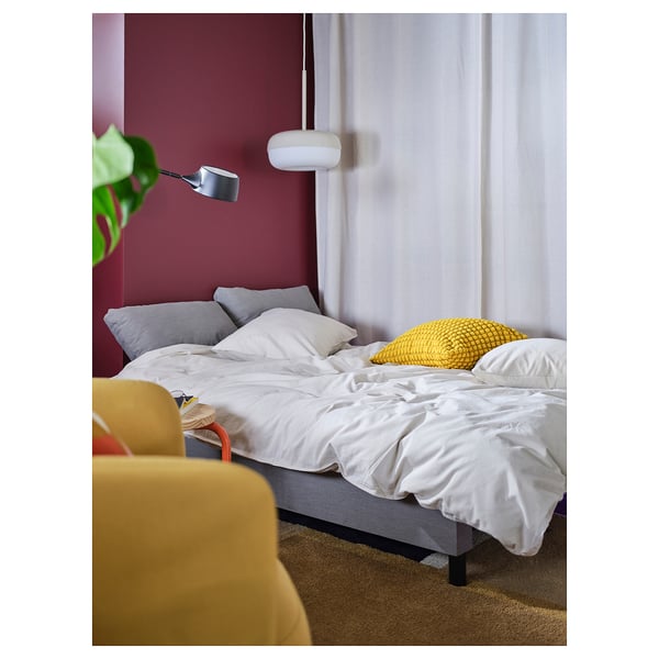 BLÅSVERK Pendant lamp, beige, 37 cm