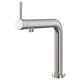 A BOSJÖN stainless steel faucet with a sleek design, featuring a top lever handle and a modern l-shaped spout.