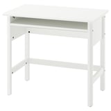 BRYTNING Desk, white, 85x53x75 cm