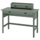 BRYTNING Desk with add-on unit, green, 110x53 cm