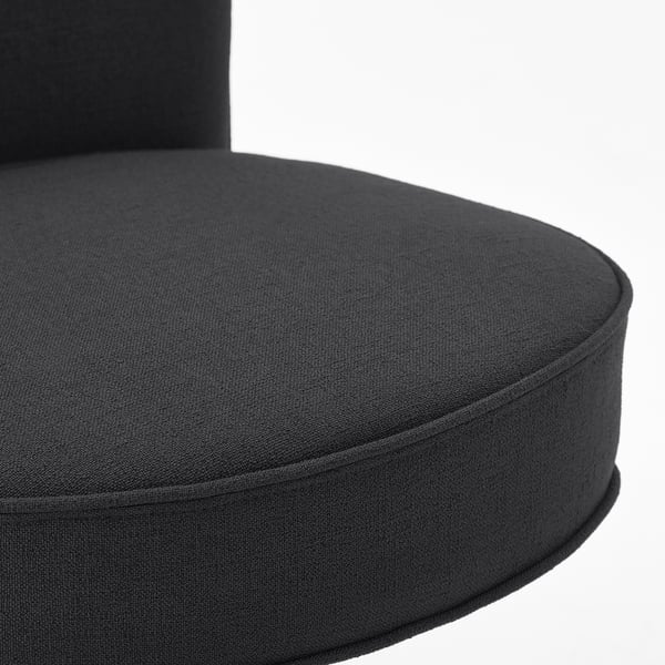 BRYTNING Swivel chair, Naggen dark grey