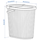Illustration with measurements for the product: DAMMÄNG.