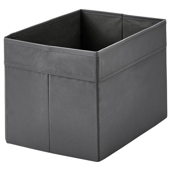 DRÖNA Box, dark grey, 25x35x25 cm