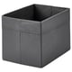 DRÖNA Box, dark grey, 25x35x25 cm
