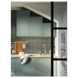 EKBACKEN Custom made worktop, ash effect/laminate, 63.6-125x2.8 cm