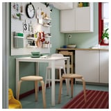 EKBACKEN Custom made worktop, plywood effect/laminate, 30-45x2.8 cm
