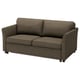 EKHOLMA 2-seat sofa-bed, Kilanda grey-brown
