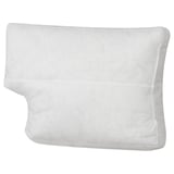 EKTORP white back cushion, soft, rectangular, with smooth edges.