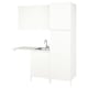 Option: White ENHET laundry unit with sink, storage, and countertop.