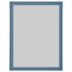 Option: Blue rectangular picture frame with clean edges, suitable for wall or table display.