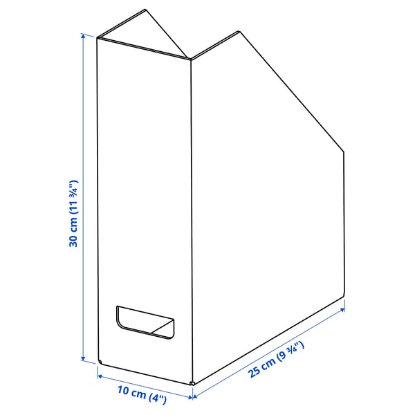 Illustration with measurements for the product: FJÄDERHARV.