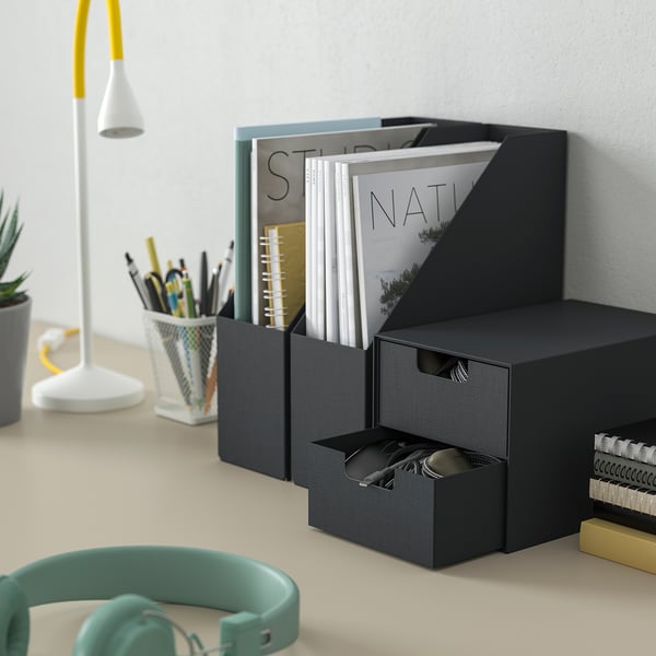 FJÄDERHARV Magazine file, anthracite