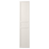 FLISBERGET door, white, wooden, rectangular, traditional design.