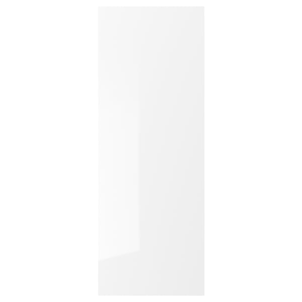 FÖRBÄTTRA cabinet with glossy white foil, particle board core, rectangle shape, practical and stylish design.