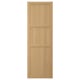 Forsbaka kitchen cabinet door, warm oak veneer, rectangular with beveled edges.