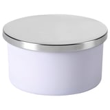 Round GOLIATTUJA candle in glass, lavender scent.