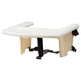 GRÅVAL highchair tray, plastic, spill-proof edge, u-shape cutout.