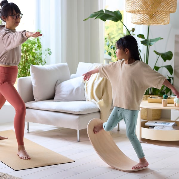 GREJSIMOJS Balance board for children, wood