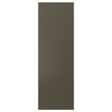 A dark brown rectangular HAVSTORP door. Its smooth surface and clean lines give it a modern look.