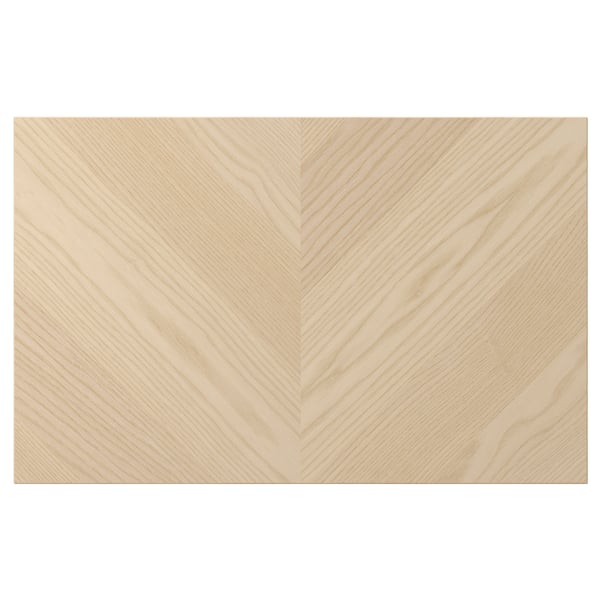 HEDEVIKEN Door/drawer front, ash veneer, 60x38 cm