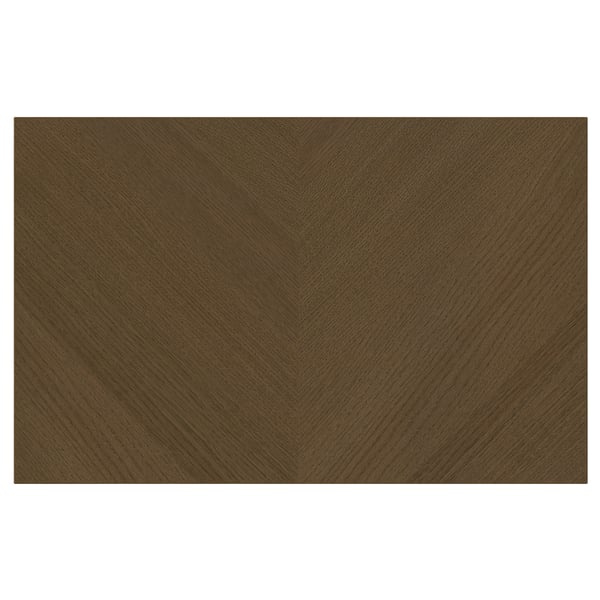 HEDEVIKEN Door/drawer front, brown stained oak veneer, 60x38 cm