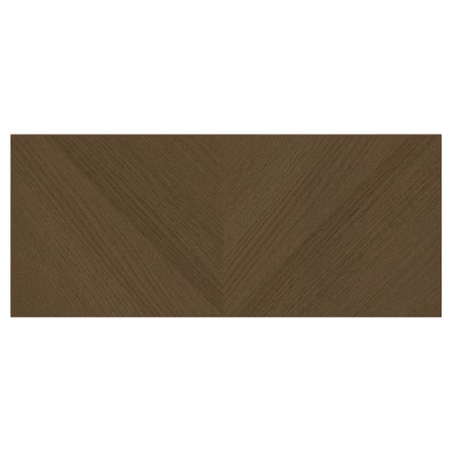 HEDEVIKEN Drawer front, brown stained oak veneer, 60x26 cm
