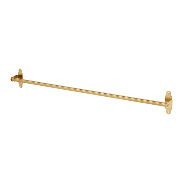 HULTARP - gold metal rod with brackets.
