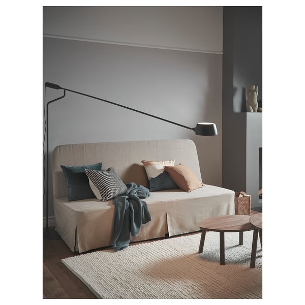 IBSKER Rug, handmade off-white, 170x240 cm