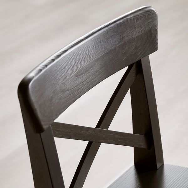 Chair crafted from solid pine, showcasing sleek design and sturdy construction. Modern, minimalist style, ideal for contemporary interiors.