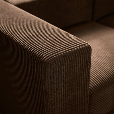 JÄTTEBO Armrest, Samsala dark brown