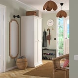 KANDLENÖT Mirror, rattan, 60x140 cm